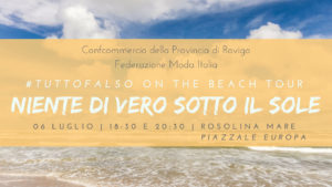 Flashmob “Niente di vero sotto il Sole” di Rosolina Mare @ Piazzale Europa Rosolina Mare | Rosolina Mare | Veneto | Italia